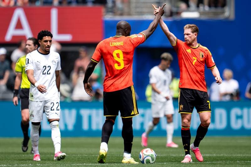 Football. FIFA World Cup 2026. Belgium - Egypt. 15.06.2026