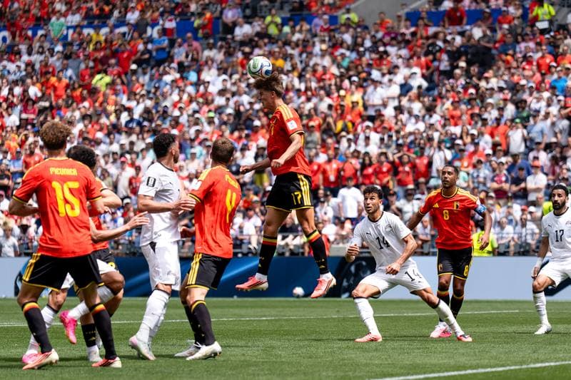Football. FIFA World Cup 2026. Belgium - Egypt. 15.06.2026