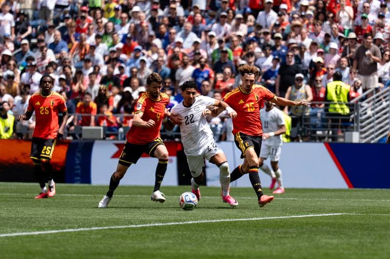 Football. FIFA World Cup 2026. Belgium - Egypt. 15.06.2026