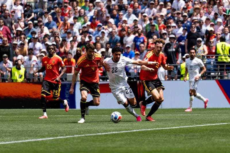 Football. FIFA World Cup 2026. Belgium - Egypt. 15.06.2026
