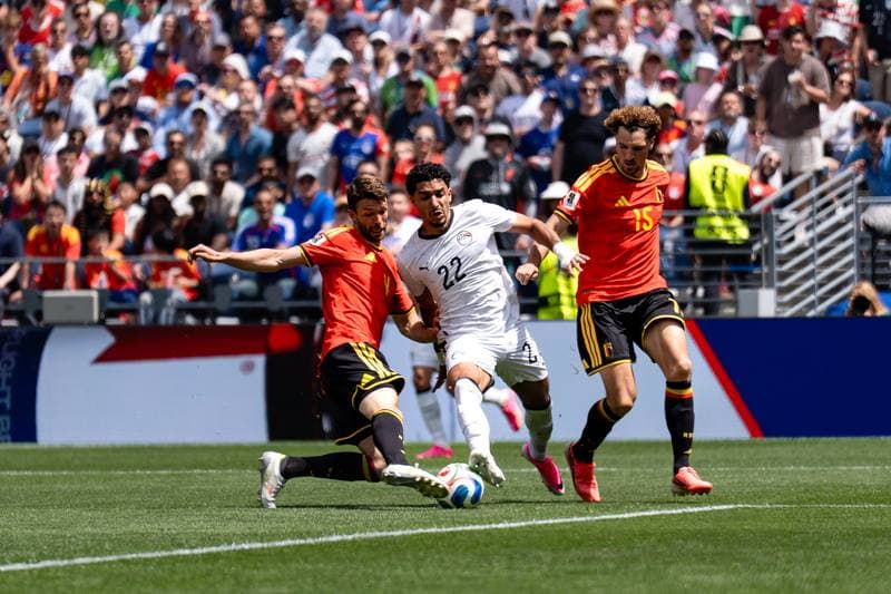 Football. FIFA World Cup 2026. Belgium - Egypt. 15.06.2026