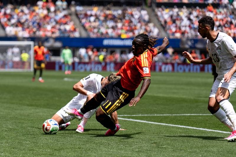 Football. FIFA World Cup 2026. Belgium - Egypt. 15.06.2026