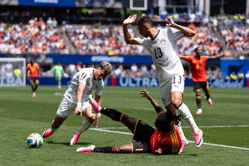 Football. FIFA World Cup 2026. Belgium - Egypt. 15.06.2026
