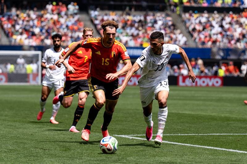 Football. FIFA World Cup 2026. Belgium - Egypt. 15.06.2026