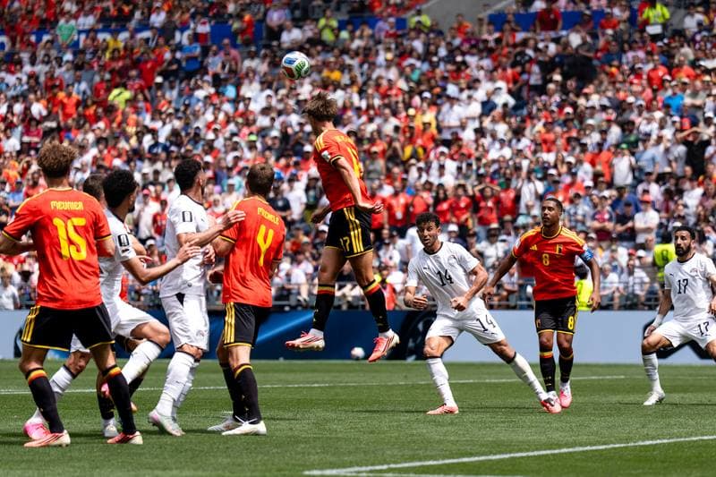 Football. FIFA World Cup 2026. Belgium - Egypt. 15.06.2026