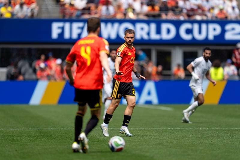 Football. FIFA World Cup 2026. Belgium - Egypt. 15.06.2026