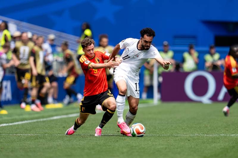 Football. FIFA World Cup 2026. Belgium - Egypt. 15.06.2026