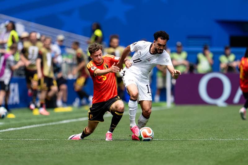 Football. FIFA World Cup 2026. Belgium - Egypt. 15.06.2026