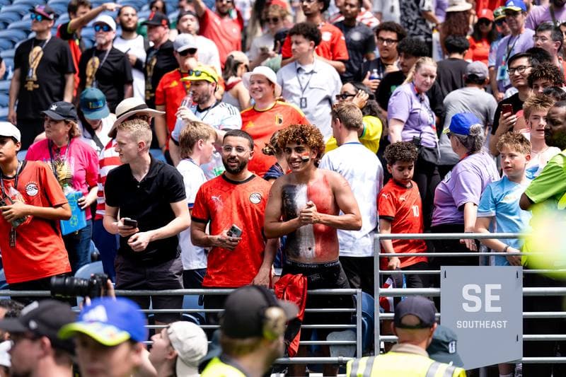Football. FIFA World Cup 2026. Belgium - Egypt. 15.06.2026