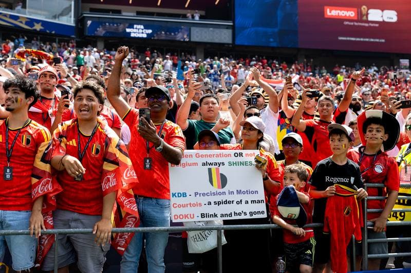 Football. FIFA World Cup 2026. Belgium - Egypt. 15.06.2026