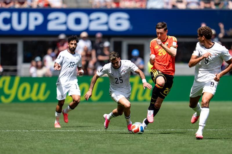 Football. FIFA World Cup 2026. Belgium - Egypt. 15.06.2026