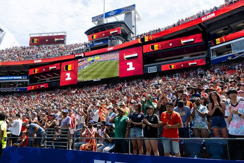 Football. FIFA World Cup 2026. Belgium - Egypt. 15.06.2026