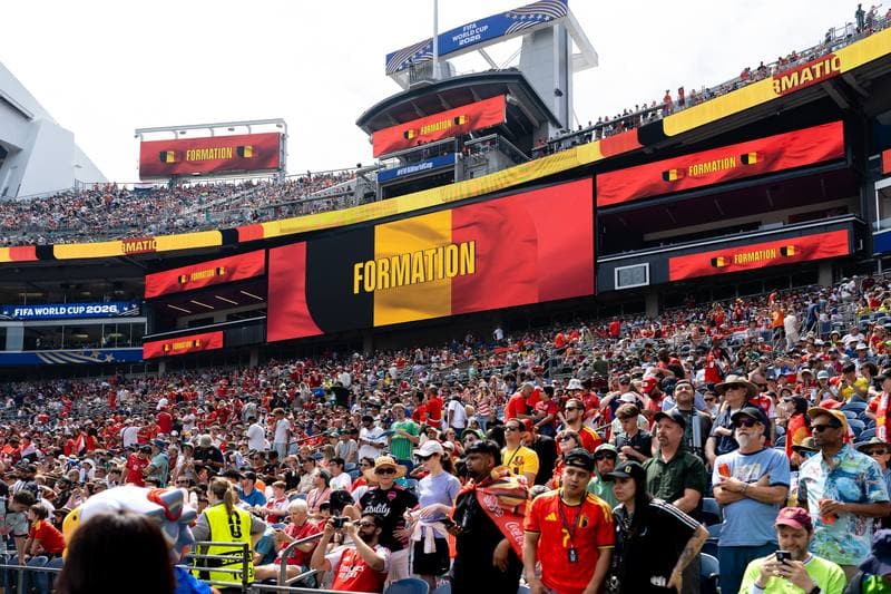 Football. FIFA World Cup 2026. Belgium - Egypt. 15.06.2026