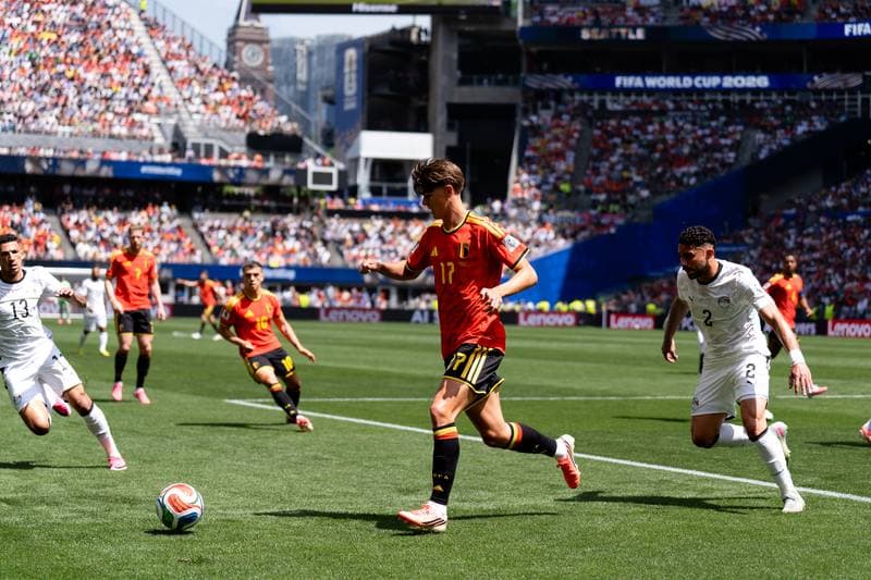 Football. FIFA World Cup 2026. Belgium - Egypt. 15.06.2026