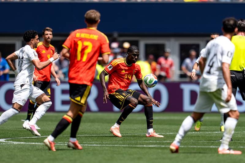 Football. FIFA World Cup 2026. Belgium - Egypt. 15.06.2026