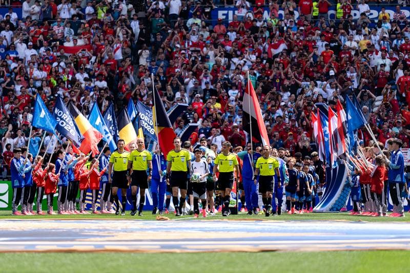 Football. FIFA World Cup 2026. Belgium - Egypt. 15.06.2026