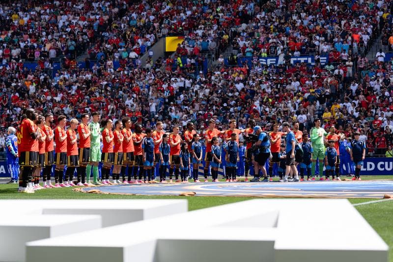 Football. FIFA World Cup 2026. Belgium - Egypt. 15.06.2026