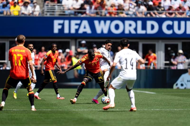 Football. FIFA World Cup 2026. Belgium - Egypt. 15.06.2026
