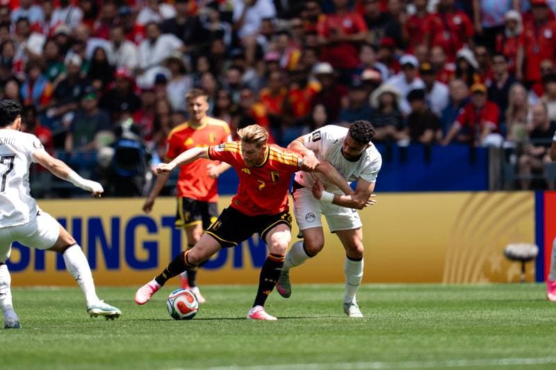 Football. FIFA World Cup 2026. Belgium - Egypt. 15.06.2026