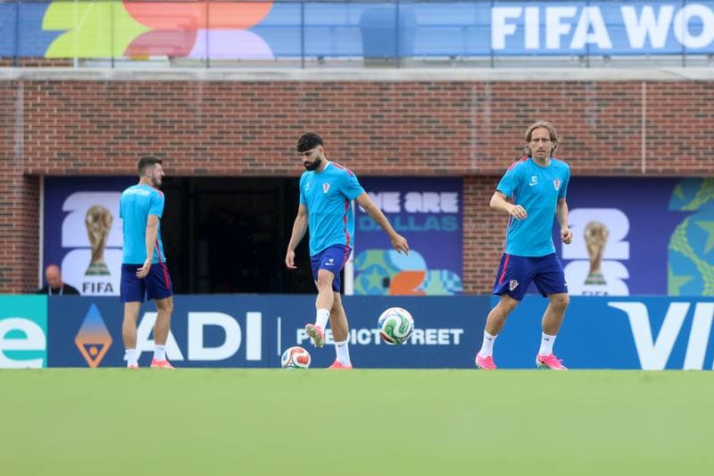 Football. FIFA World Cup 2026. Croatia. Training. 16.06.2026