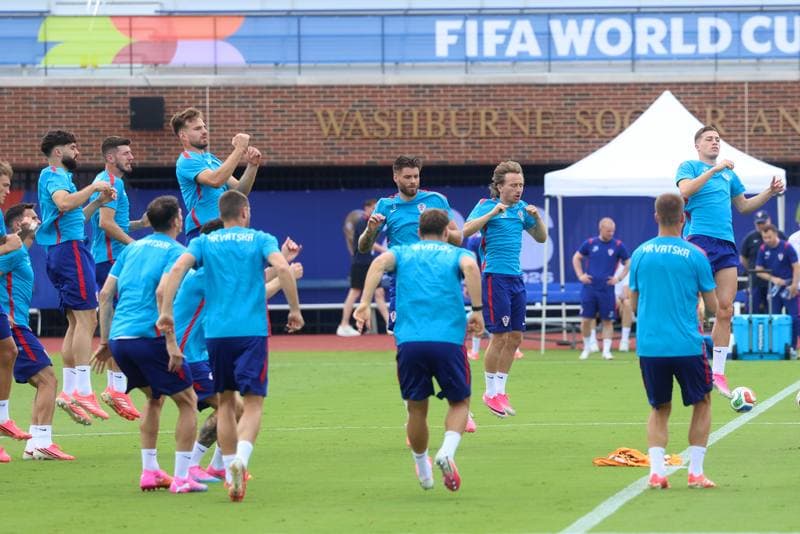Football. FIFA World Cup 2026. Croatia. Training. 16.06.2026