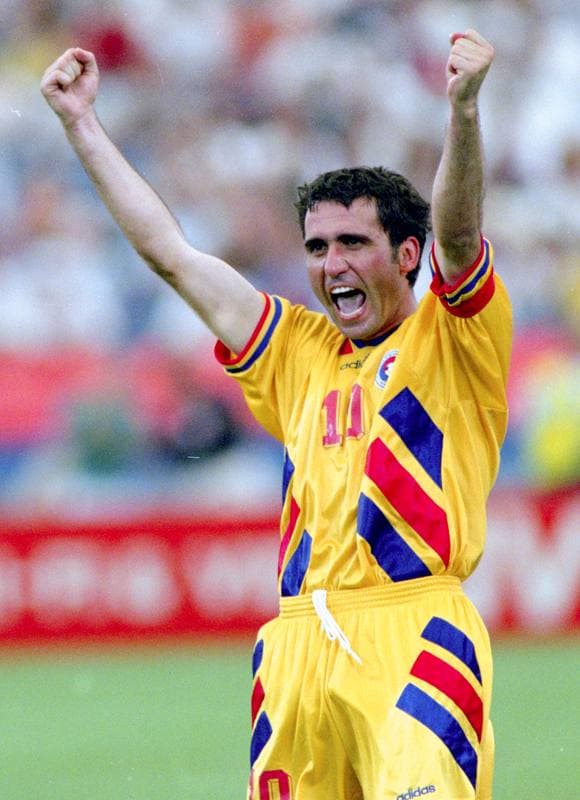 Football. FIFA World Cup 1994. Romania - Switzerland. 22.06.1994
