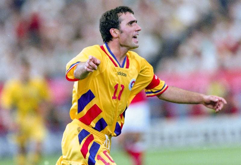 Football. FIFA World Cup 1994. Romania - Switzerland. 22.06.1994