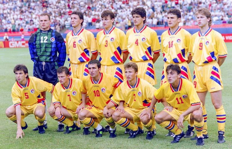 Football. FIFA World Cup 1994. Romania - Switzerland. 22.06.1994