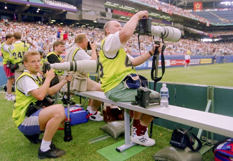 Football. FIFA World Cup 1994. Romania - Switzerland. 22.06.1994