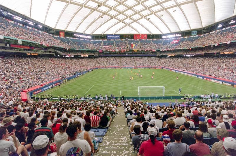 Football. FIFA World Cup 1994. Romania - Switzerland. 22.06.1994