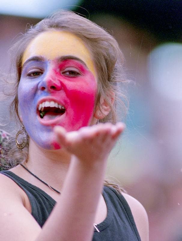 Football. FIFA World Cup 1994. Romania - Switzerland. 22.06.1994
