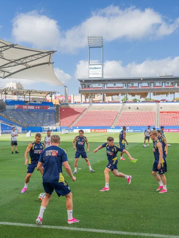 Football. FIFA World Cup 2026. Sweden. Training. 17.06.2026