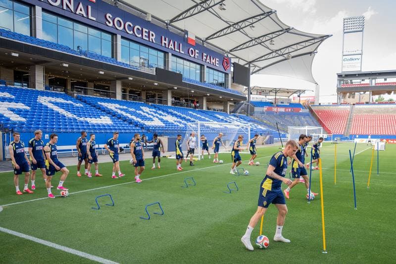 Football. FIFA World Cup 2026. Sweden. Training. 17.06.2026