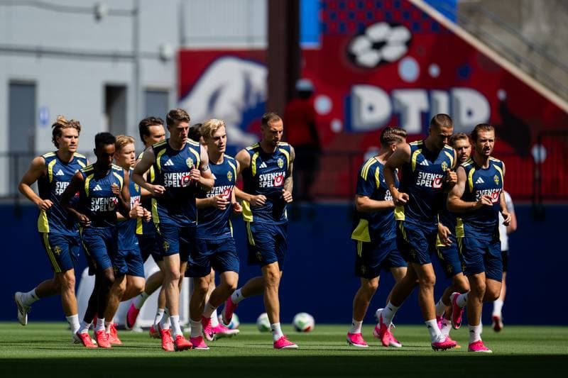 Football. FIFA World Cup 2026. Sweden. Training. 17.06.2026