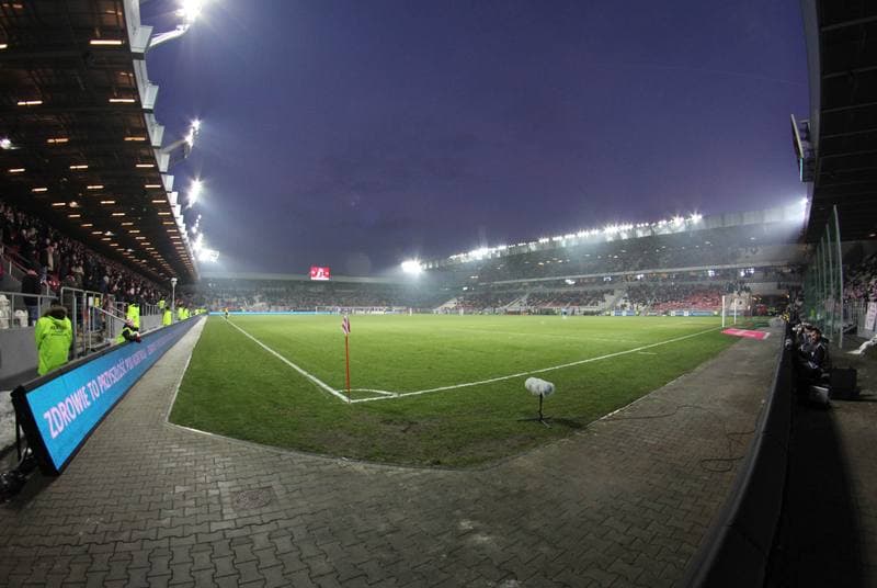 Football. T-Mobile Ekstraklasa. Cracovia Krakow - Lechia Gdansk. 18.02.2012