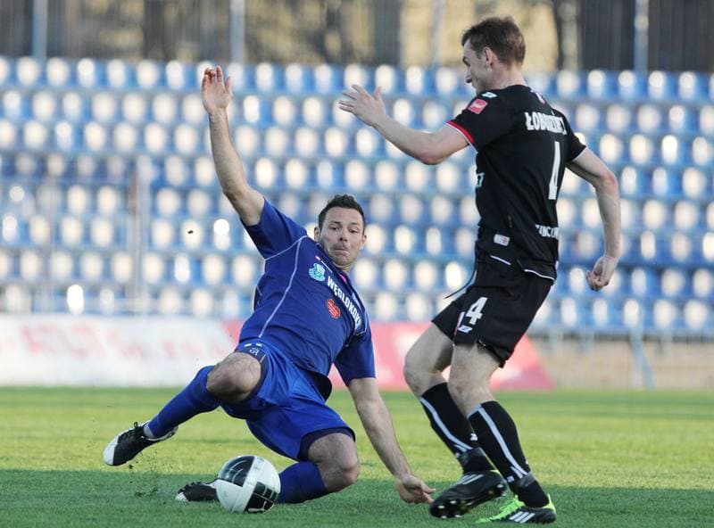 Football. T-Mobile Ekstraklasa. Ruch Chorzow - LKS Lodz. 28.04.2012