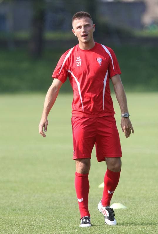 Football. Gornik Zabrze. Training. 05.07.2012