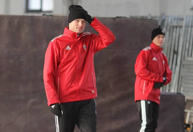 Football. Gornik Zabrze. Training. 05.07.2012