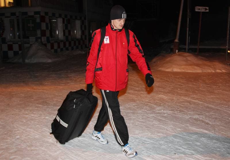 Football. Gornik Zabrze. Departure. 27.01.2013