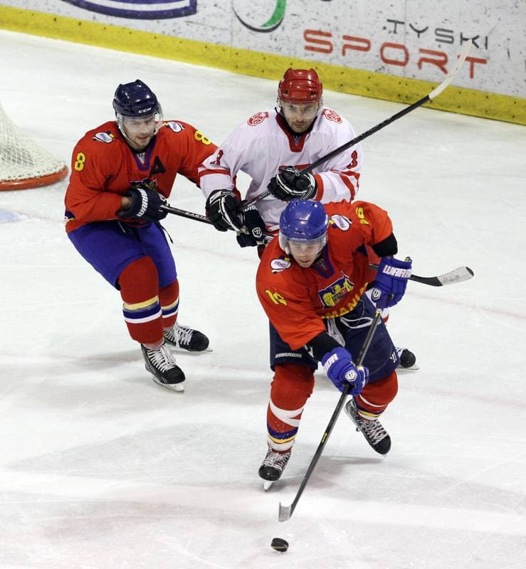 Ice Hockey. Euro Ice Hockey Challenge. Poland - Romania. 08.02.2013