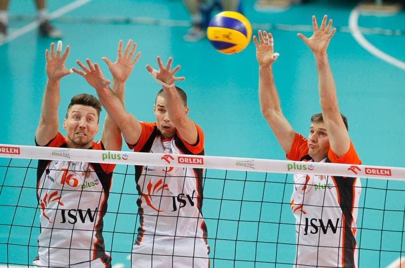 Volleyball. PlusLiga. Jastrzebski Wegiel - Skra Belchatow. 29.01.2014