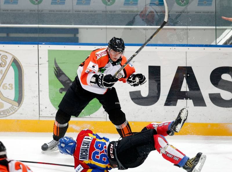Ice Hockey. Polska Hokej Liga. JKH GKS Jastrzebie - Podhale Nowy Targ. 29.01.2014