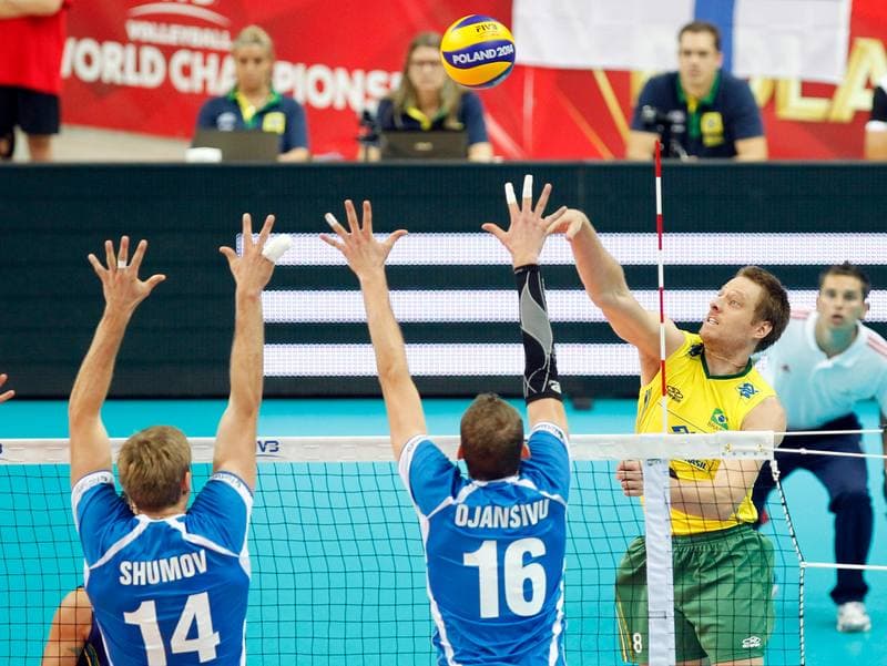 Volleyball. FIVB Men's World Championship. Brazil - Finland. 05.09.2014