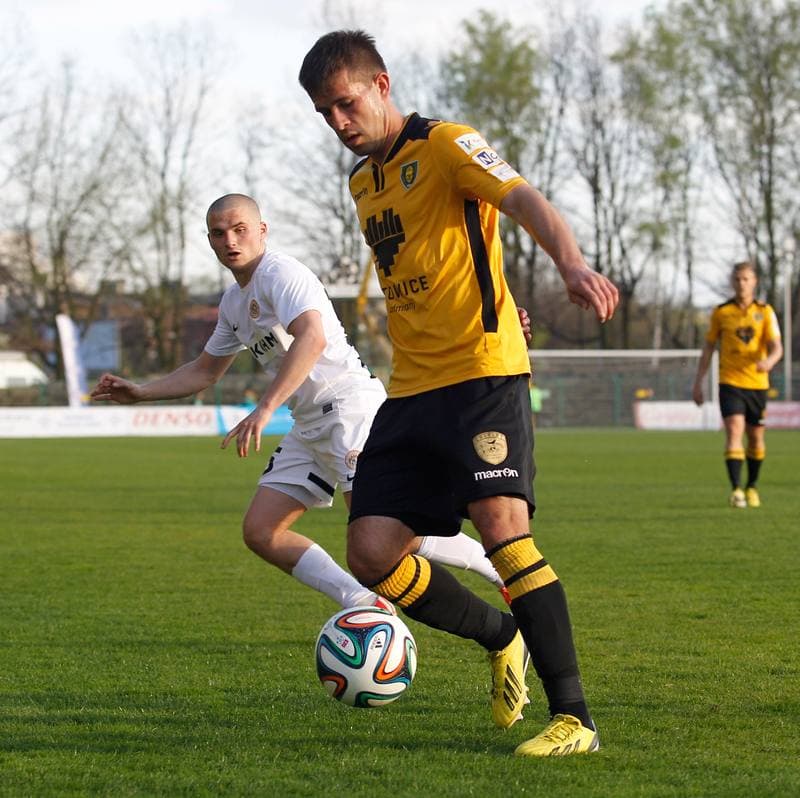 Football. I Liga. GKS Katowice - Zaglebie Lubin. 25.04.2015