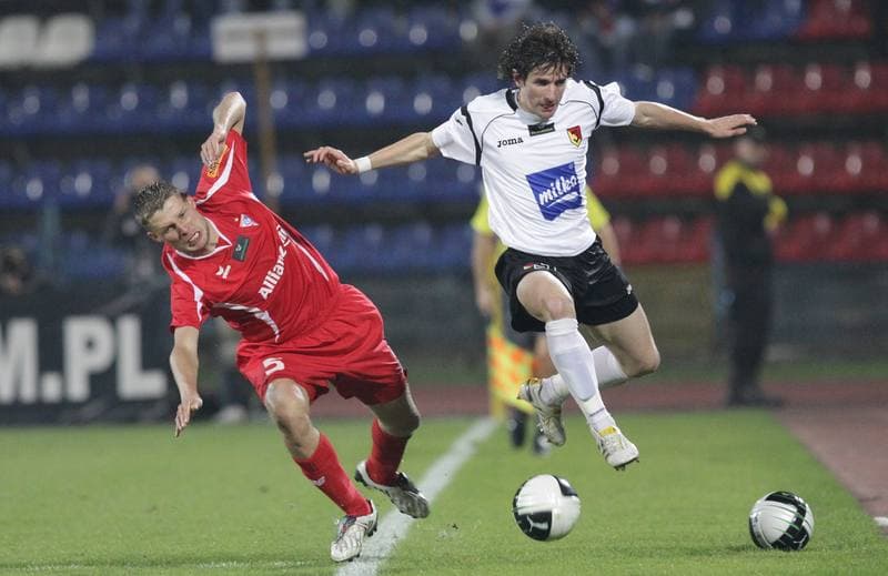Football. PKO BP Ekstraklasa. Gornik Zabrze - Jagiellonia Bialystok. 02.10.2010