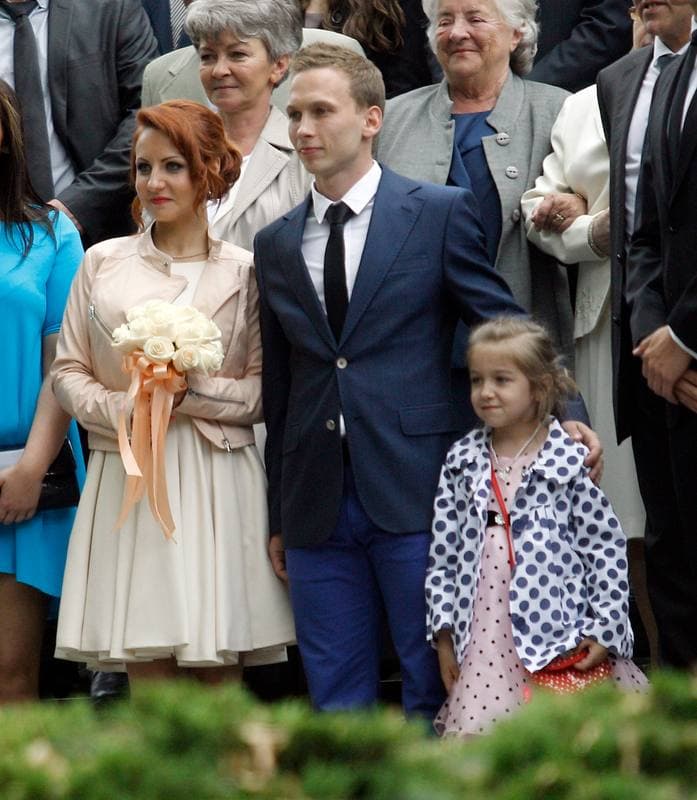 Football. Ruch Chorzow. Wedding. 23.05.2015