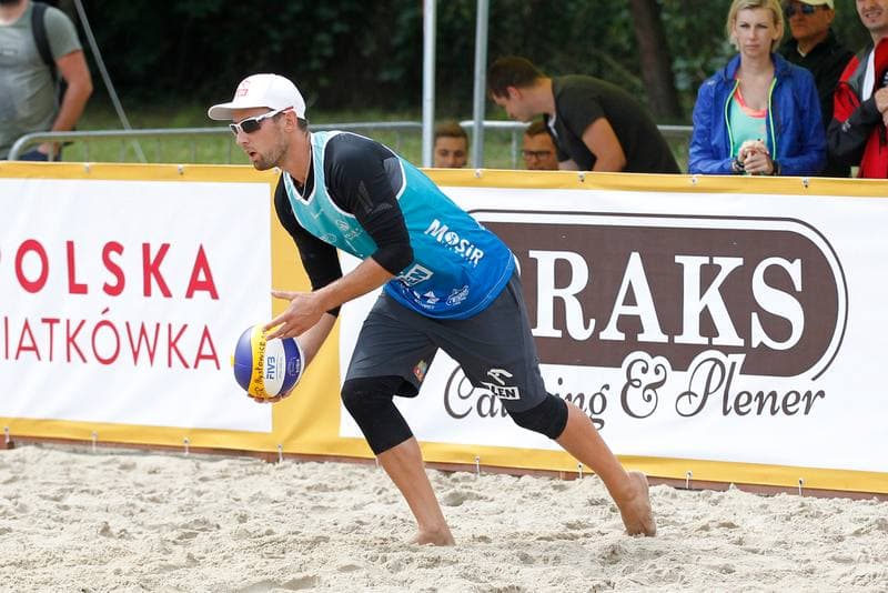 Beach Volleyball. Orlen Mistrzostwa Polski. Grzegorz Fijalek - Michal Korycki. 13.08.2017