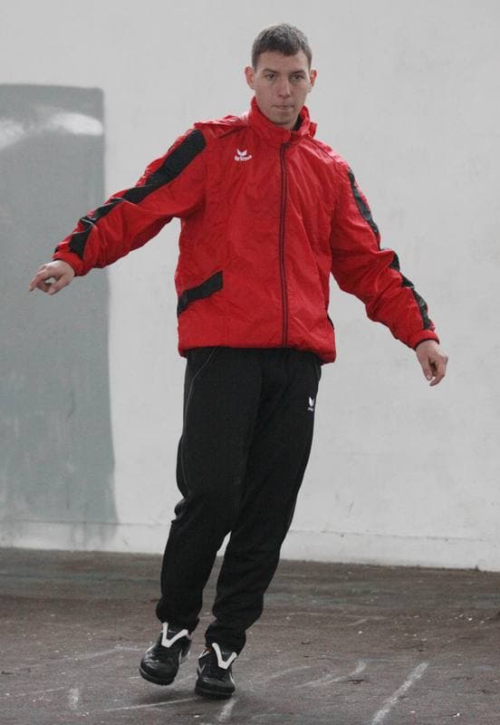 Football. Gornik Zabrze. Training. 30.03.2010