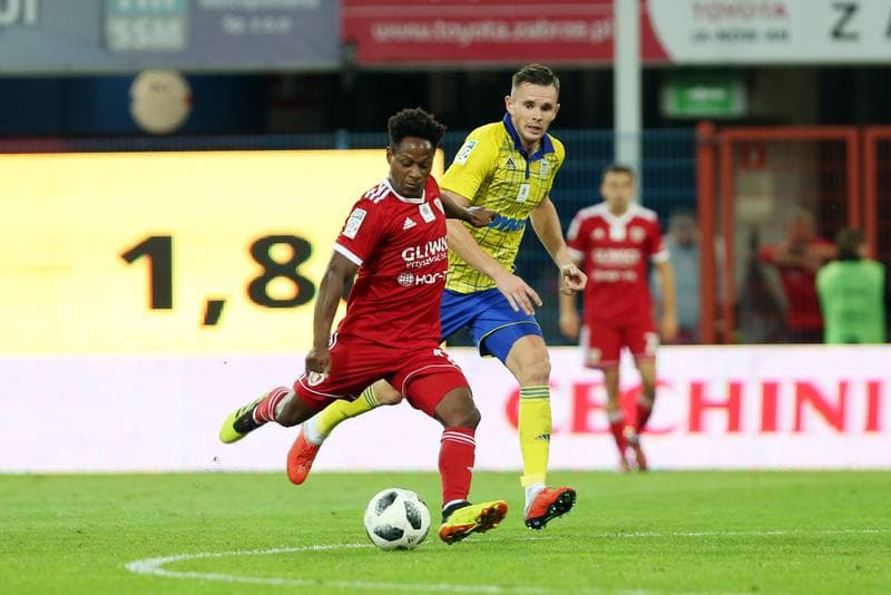 Football. Lotto Ekstraklasa. Piast Gliwice - Arka Gdynia. 15.09.2018