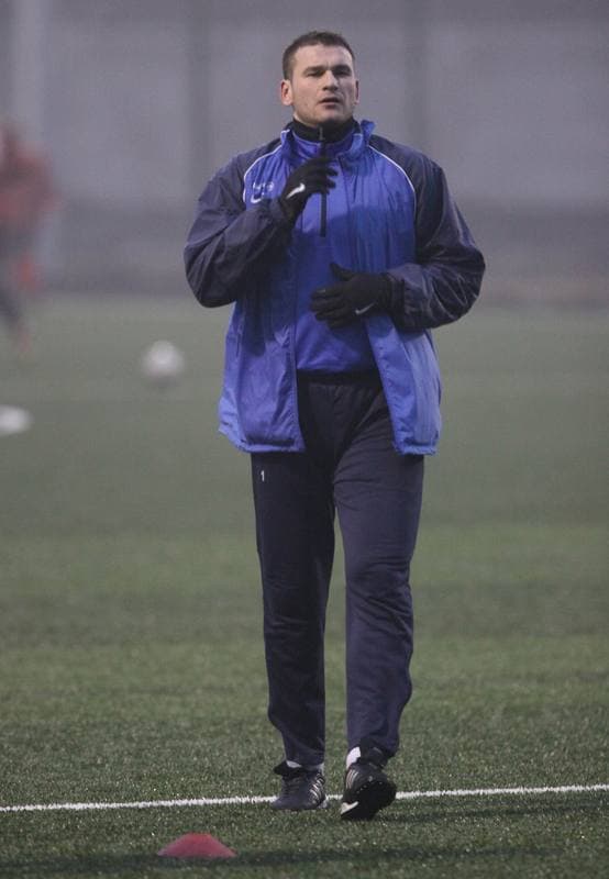 Football. Sparing. Gornik II Zabrze - Gwarek Ornontowice. 18.02.2011